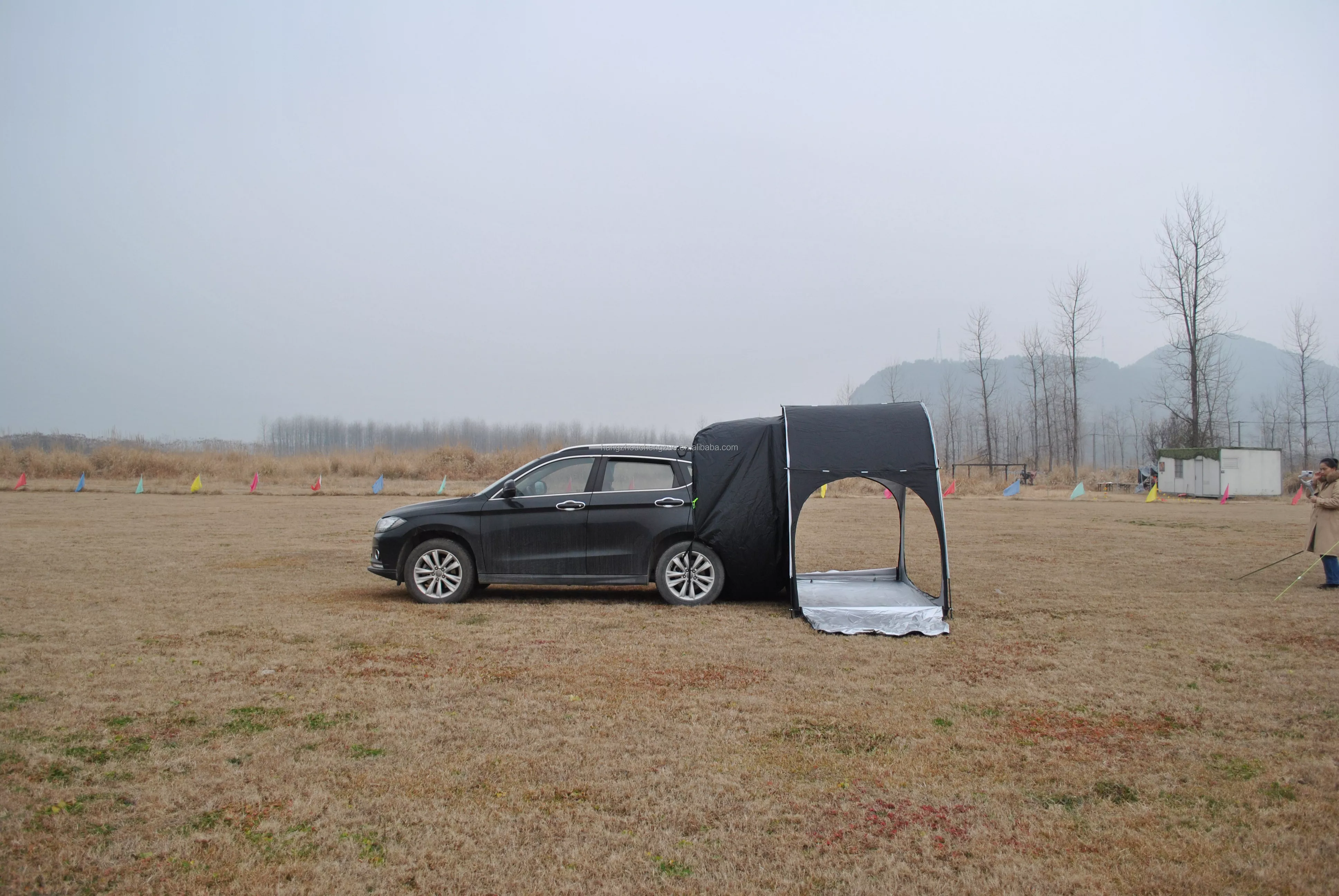 Cheap Goat Tents CZX 557 Car Awning Sun Shelter tent,SUV Rear Tent,Portable Waterproof car rear tent can be used as bike tent or storage tent   